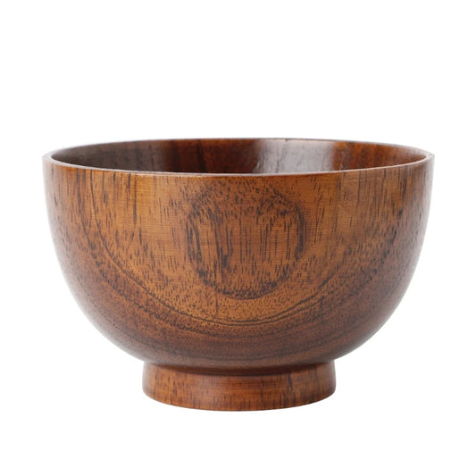 Natural African wooden bowls organizer container.